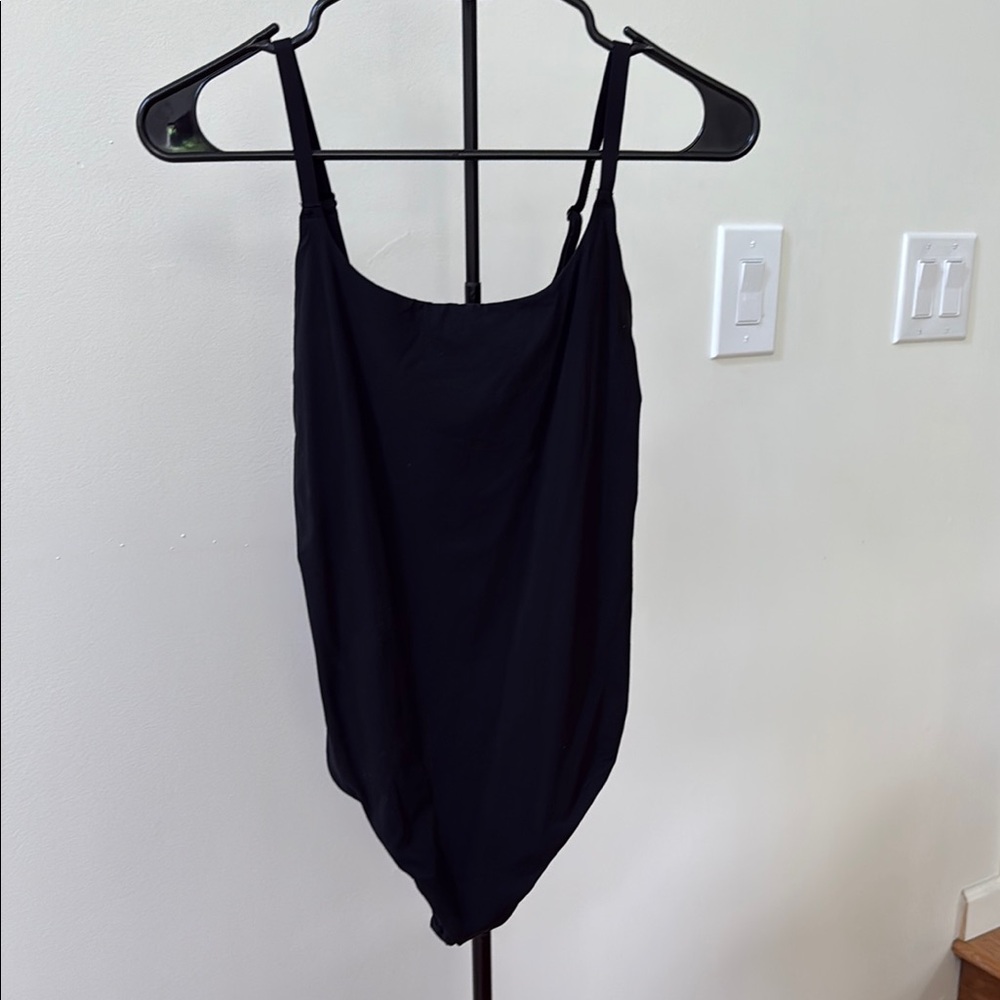Auden Black thong Bodysuit